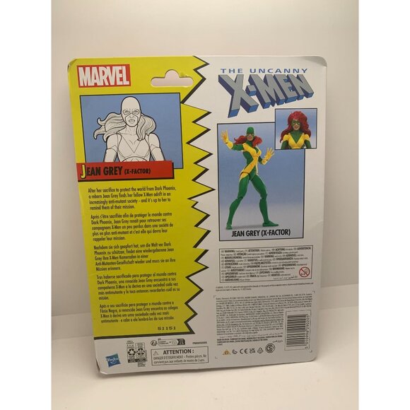 Marvel Legends Jean Grey X-Factor Action Figure 6-Inch Toy Collectible With Acce - Picture 2 of 2
